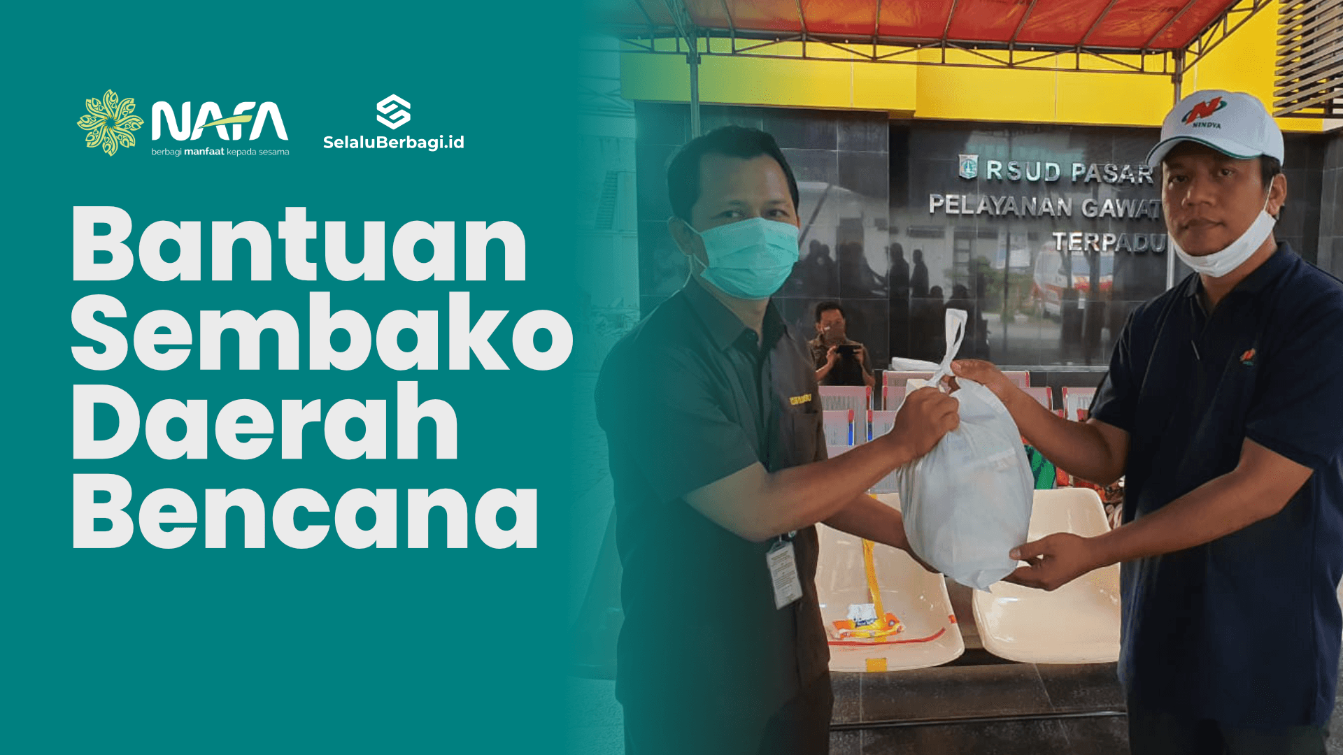 Bantuan Sembako Untuk Daerah Terdampak Bencana
