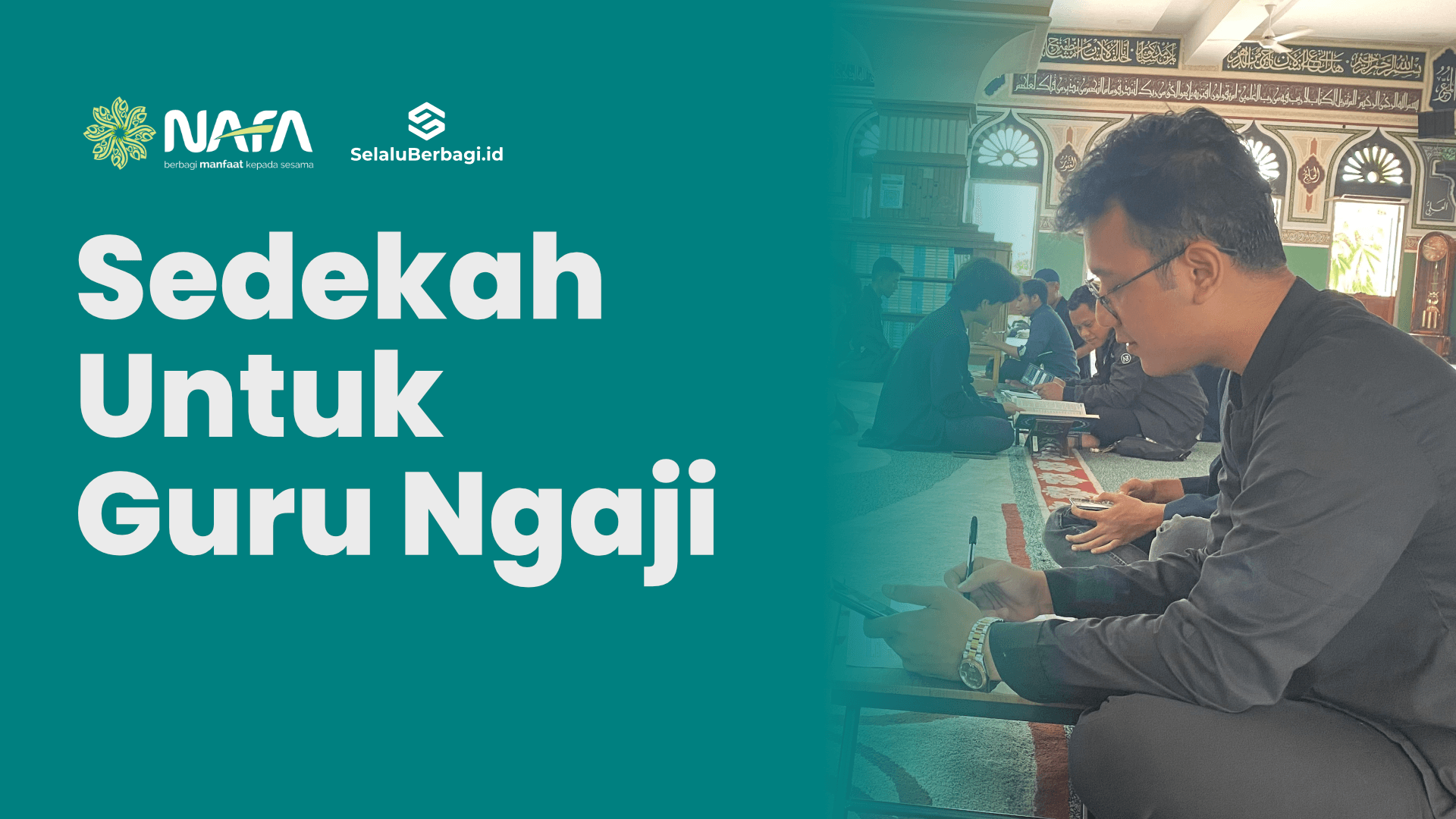 Sedekah Untuk Guru Ngaji