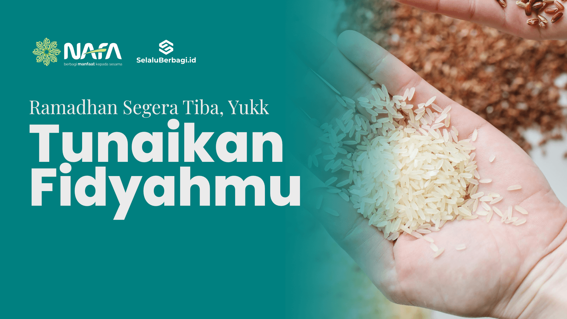 Tunaikan Fidyahmu Sekarang!