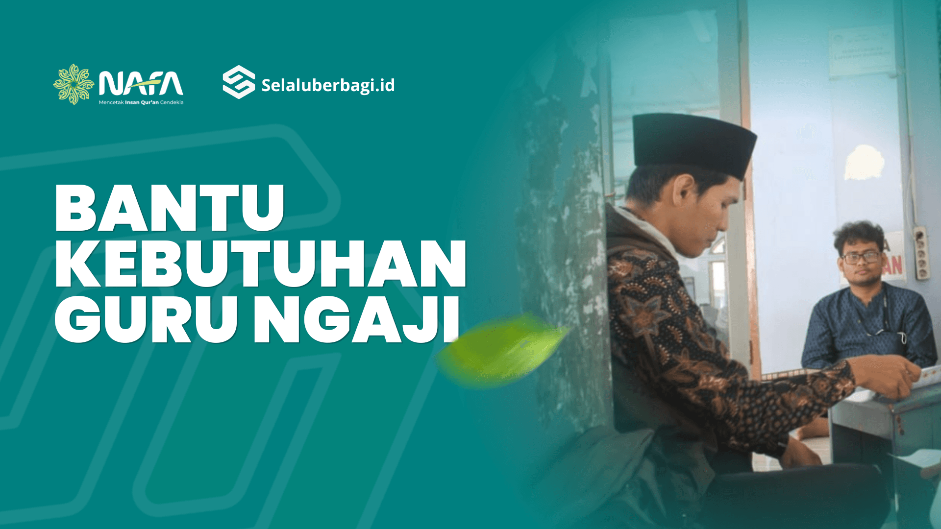 Bantu Kebutuhan Guru Ngaji