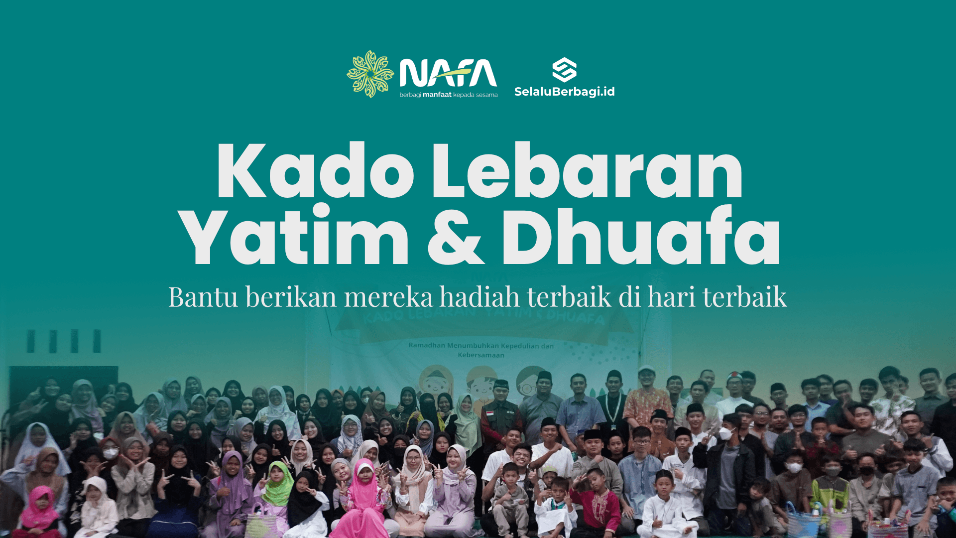 Kado Lebaran Yatim dan Dhuafa